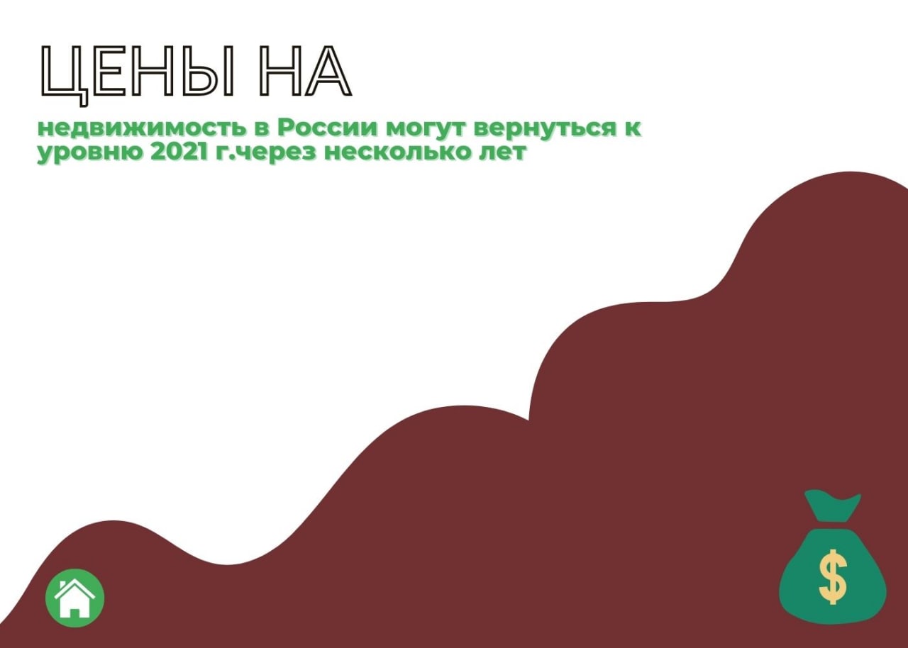 Цены на недвижимость в России станут как в 2021 через несколько лет — обложка статьи