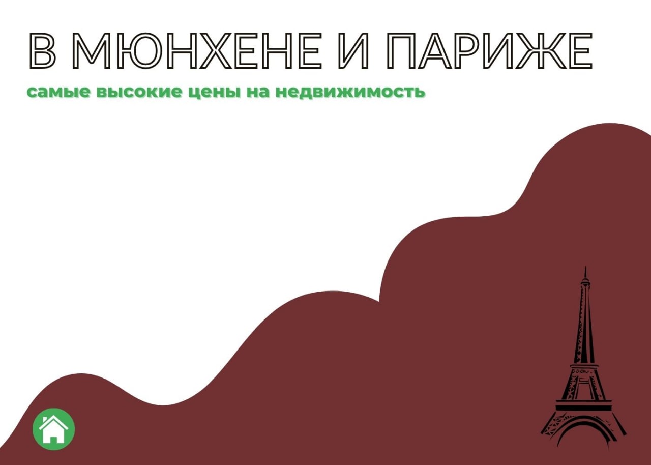 В Мюнхене и Париже самые высокие цены на недвижимость — обложка статьи