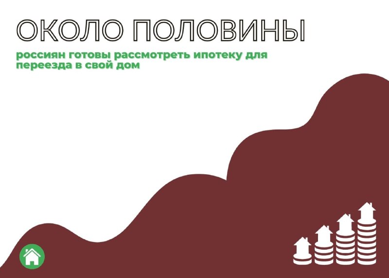 Россияне готовы рассмотреть ипотеку для переезда в собственный дом — обложка статьи