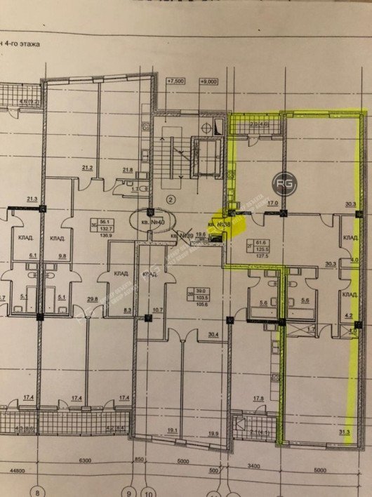 2-к в ЖК "Ярославский удел", 127,5 м², Санкт-Петербург, Выборгский район, Ярославский пр-кт., д.39