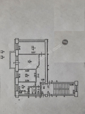 Миниатюра 18, 3-к квартира недалеко от метро, 53 м², Санкт-Петербург, Василеостровский район, Нахимова ул., д.4, литер В