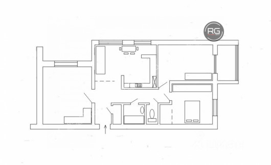 3-комн. квартира, 80 м², 80 м², Крым Республика, Ялта г., Гурзуф п.г.т., Строителей ул., д.11, к.2