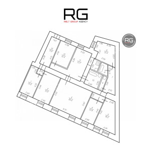 Миниатюра 31, 7 окон на Фонтанку!, 176,2 м², Санкт-Петербург, Адмиралтейский район, Реки Фонтанки наб., д.181