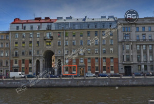 Миниатюра 1, 80 м2 с видом на Фонтанку, 80 м², Санкт-Петербург, Центральный район, Реки Фонтанки наб., д.54, литер А