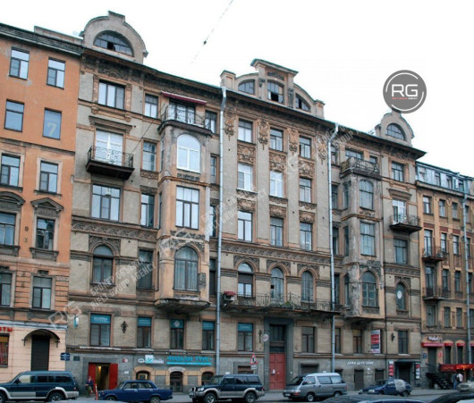 Аренда 157м2 центр фасад, 157 м², Санкт-Петербург, Центральный район, 2-я Советская ул., д.10