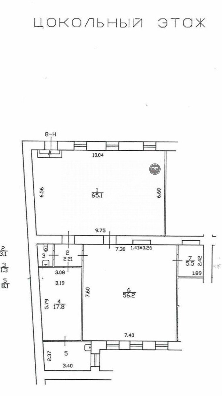   Аренда 157м2 центр фасад, 157 кв.м. 