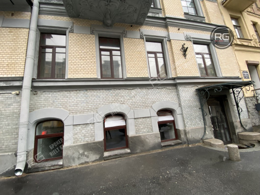 Аренда 157м2 центр фасад, 157 м², Санкт-Петербург, Центральный район, 2-я Советская ул., д.10