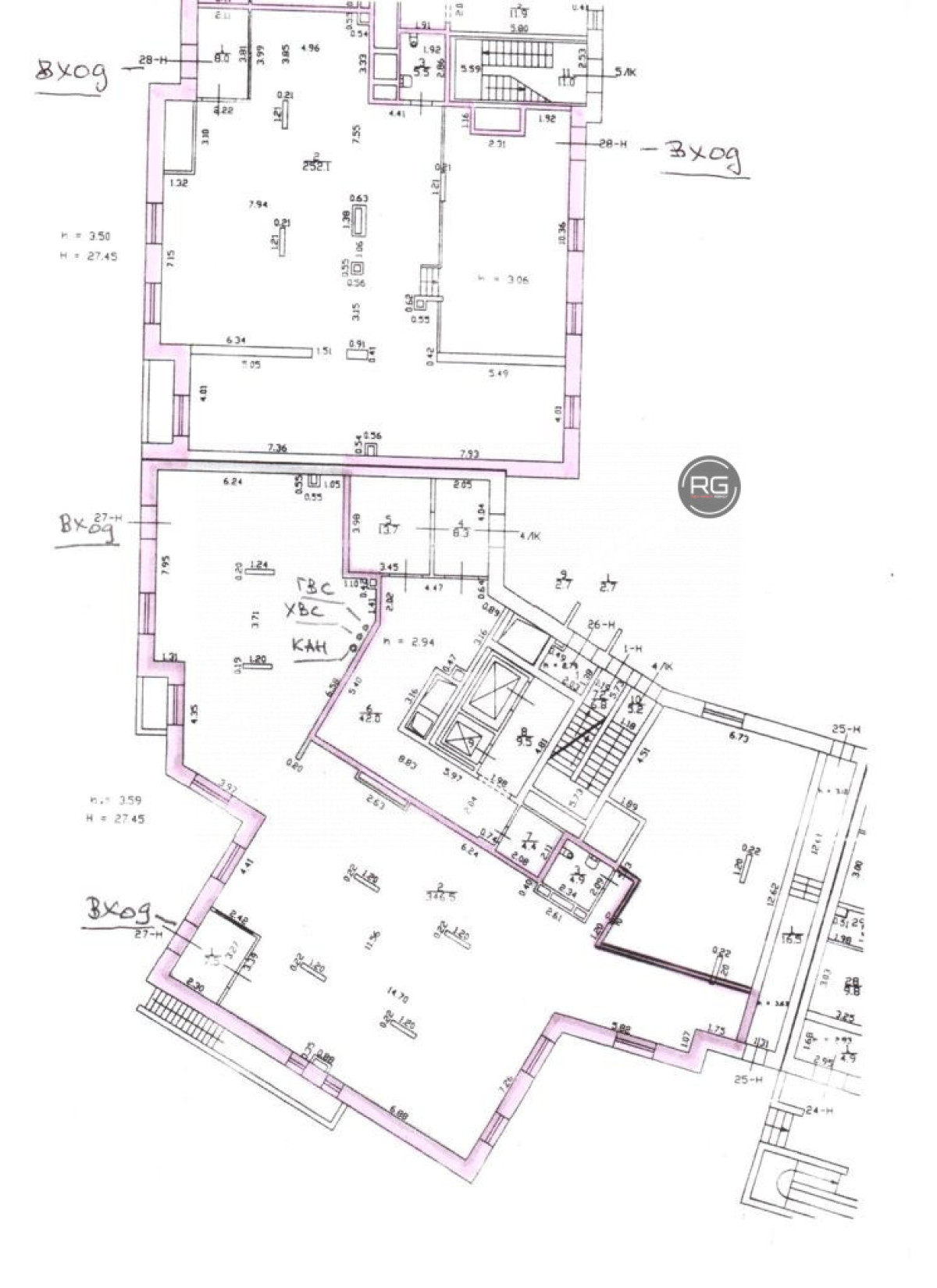 Миниатюра 8, Аренда 195 м2 на Петровском, 195 м², Санкт-Петербург, Петроградский район, Петровский пр-кт., д.5