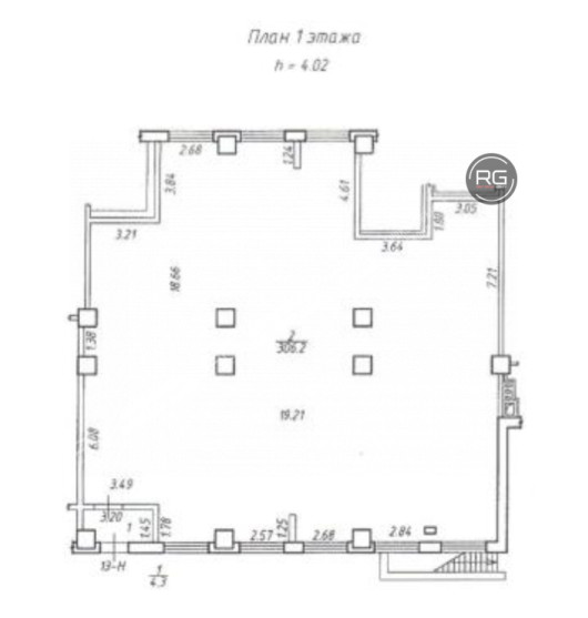Аренда 310м2 в Примор.районе, 310 м², Санкт-Петербург, Приморский район, Лыжный пер., д.2