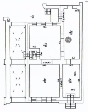 Миниатюра 7, Аренда центр фасад трафик 170м2, 170 м², Санкт-Петербург, Центральный район, Ломоносова ул., д.16