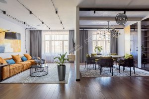 Миниатюра 2, Аренда дизайнерской квартиры, 103 м², Санкт-Петербург, Василеостровский район, Наличная ул., д.26, к.6