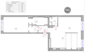 Миниатюра 38, Аренда дизайнерской квартиры, 103 м², Санкт-Петербург, Василеостровский район, Наличная ул., д.26, к.6