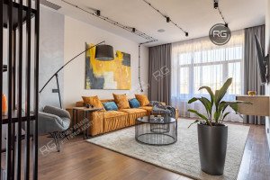 Миниатюра 6, Аренда дизайнерской квартиры, 103 м², Санкт-Петербург, Василеостровский район, Наличная ул., д.26, к.6