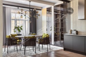 Миниатюра 9, Аренда дизайнерской квартиры, 103 м², Санкт-Петербург, Василеостровский район, Наличная ул., д.26, к.6