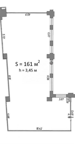 Миниатюра 5, Аренда офиса, Невский у метро!, 161 м², Санкт-Петербург, Центральный район, Невский пр-кт., д.55