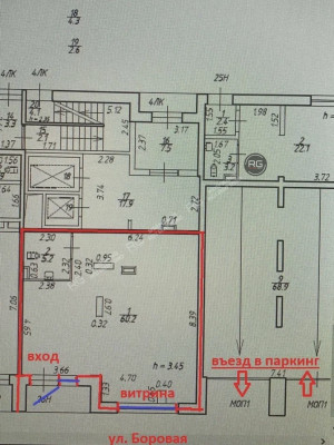 Миниатюра 14, Аренда первая линия, 65,4 м², Санкт-Петербург, Фрунзенский район, Лиговский пр-кт., д.271