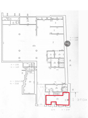 Миниатюра 17, Аренда помещения у метро, центр!, 279 м², Санкт-Петербург, Центральный район, Лиговский пр-кт., д.13-15