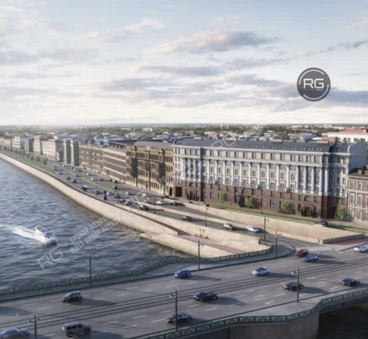 Аренда помещения в элитном ЖК, 268 м², Санкт-Петербург, Центральный район, Воскресенская наб., д.32