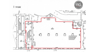 Миниатюра 5, Аренда у метро, высокий трафик!, 370 м², Санкт-Петербург, Василеостровский район, Средний В.О. пр-кт., д.36/40