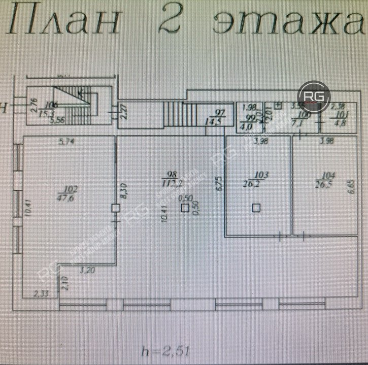 Миниатюра 5, Аренда в БЦ у Гренад.моста, 243м2, 243 м², Санкт-Петербург, Выборгский район, Большой Сампсониевский пр-кт., д.45