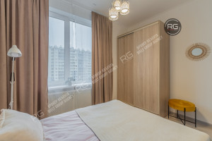 Миниатюра 11, Дизайнерская 1к. квартира, 31 м², Санкт-Петербург, Приморский район, Арцеуловская аллея, д.21, к.с1