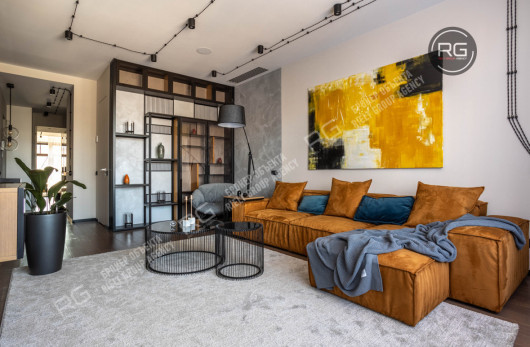 Дизайнерская квартира, 103 м², Санкт-Петербург, Василеостровский район, Наличная ул., д.26, к.6