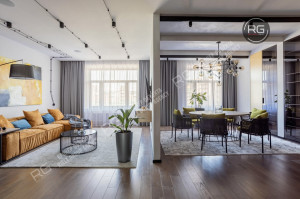 Миниатюра 4, Дизайнерская квартира, 103 м², Санкт-Петербург, Василеостровский район, Наличная ул., д.26, к.6