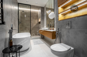 Миниатюра 9, Дизайнерская квартира, 103 м², Санкт-Петербург, Василеостровский район, Наличная ул., д.26, к.6