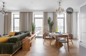 Миниатюра 1, Дизайнерская квартира в центре, 96 м², Санкт-Петербург, Центральный район, Кирочная ул., д.70