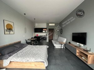 Миниатюра 6, Дизайнерская студия в Элитном ЖК, 32 м², Санкт-Петербург, Московский район, Юрия Гагарина пр-кт., д.7