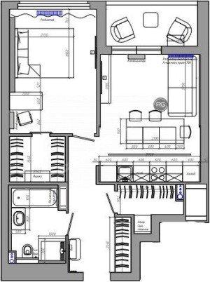 Миниатюра 19, Для ваших рилс!, 53,6 м², Санкт-Петербург, Московский район, Малая Митрофаньевская ул., д.8, к.1, строение 1