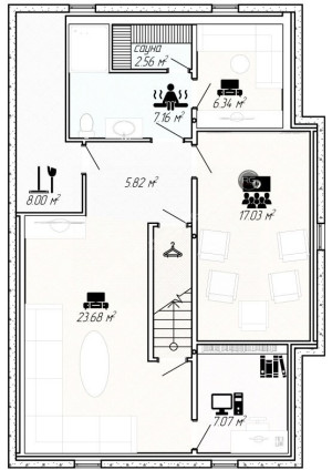 Миниатюра 7, Дом с премиальной отделкой, 245 м², Ленинградская область, Всеволожский район, Кирполье д., Восточный проезд., д.10