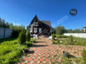 Миниатюра 1, Дом у озера, 70 м², Ленинградская область, Приозерский район, Сосновый Бор г., д.3