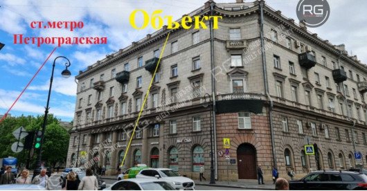 Объект недвижимости #105541184, 360 м², Санкт-Петербург, Петроградский район, Каменноостровский пр-кт., д.25/1