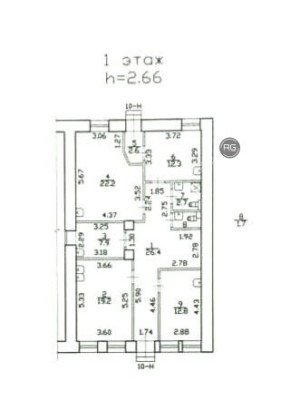 Миниатюра 4, Объект недвижимости #52337079, 116 м², Санкт-Петербург, Центральный район, Лиговский пр-кт., д.245