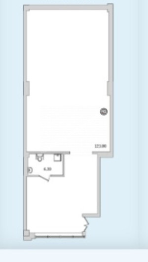 Миниатюра 7, Фасадное помещение 130 м2, 130,2 м², Санкт-Петербург, Выборгский район, Руднева ул., д.18