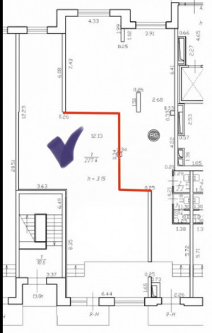 Миниатюра 5, Коммерция 117 м2, 117 м², Санкт-Петербург, Выборгский район, Тореза пр-кт., д.77, к.1, литер А