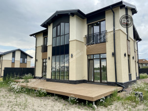 Миниатюра 1, Коттедж 223м2 на участке 14 соток, 223 м², Ленинградская область, Всеволожский район, КП Прилесный 2.0 тер.