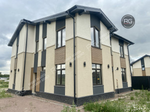 Миниатюра 3, Коттедж 223м2 на участке 14 соток, 223 м², Ленинградская область, Всеволожский район, КП Прилесный 2.0 тер.