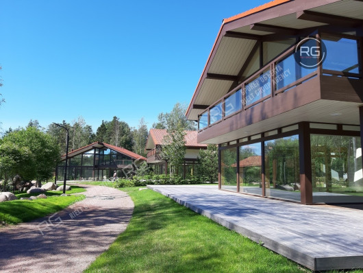 Коттедж в клубном посёлке, 605 м², Санкт-Петербург, Курортный район, Солнечное п., Курортный, Вокзальная ул., д.10