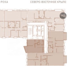 Миниатюра 27, Квартира с отделкой с 1 спальней, 51 м², Санкт-Петербург, Петроградский район, Адмирала Лазарева наб., д.22