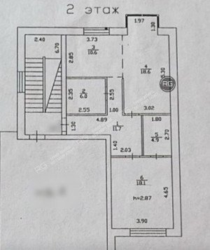 Миниатюра 24, квартира с выходом в парк!, 70 м², Ленинградская область, Гатчинский район, Гатчина г., Чкалова ул., д.40