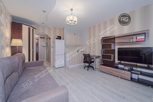 Квартира-студия рядом с метро!, 26,4 м², Санкт-Петербург, Адмиралтейский район, Шкапина ул., д.9-11