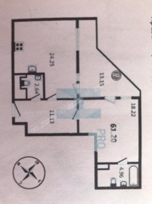 Миниатюра 8, Квартира в ЖК «Палаццо»!, 75 м², Санкт-Петербург, Василеостровский район, 26-я В.О. линия, д.7