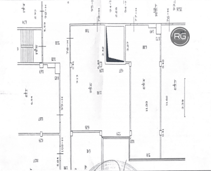   Офис 96 м2 с арендаторами, 96 кв.м. 