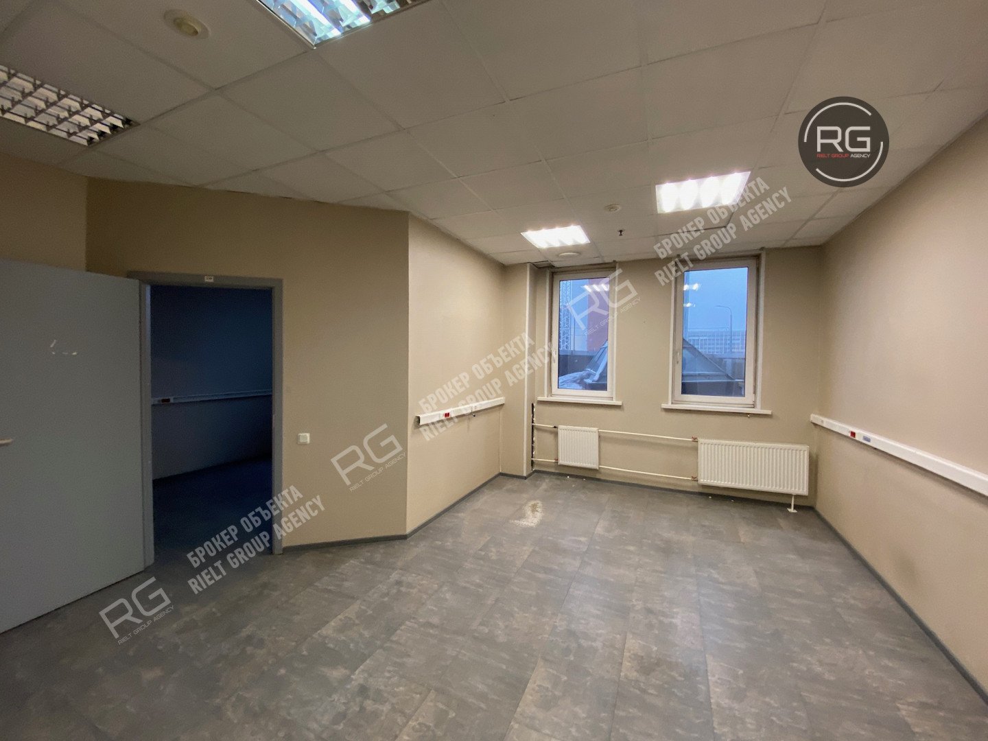   Офисный блок 550м2 в БЦ класса B+, 550 кв.м. 