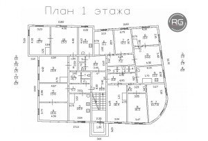 Миниатюра 7, особняк в центре Пушкина 780м2, 780 м², Санкт-Петербург, Пушкинский район, Пушкин г., Пушкинский, Пушкинская ул., д.1
