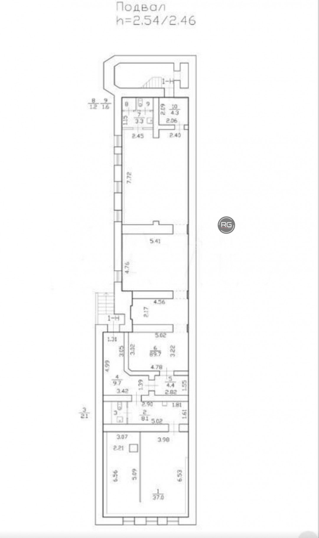   Помещение с арендаторами в центре, 161 кв.м. 