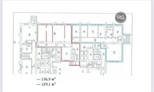 Миниатюра 13, Помещение свободного назначения, 129,1 м², Санкт-Петербург, Василеостровский район, Кораблестроителей ул., д.12, к.1