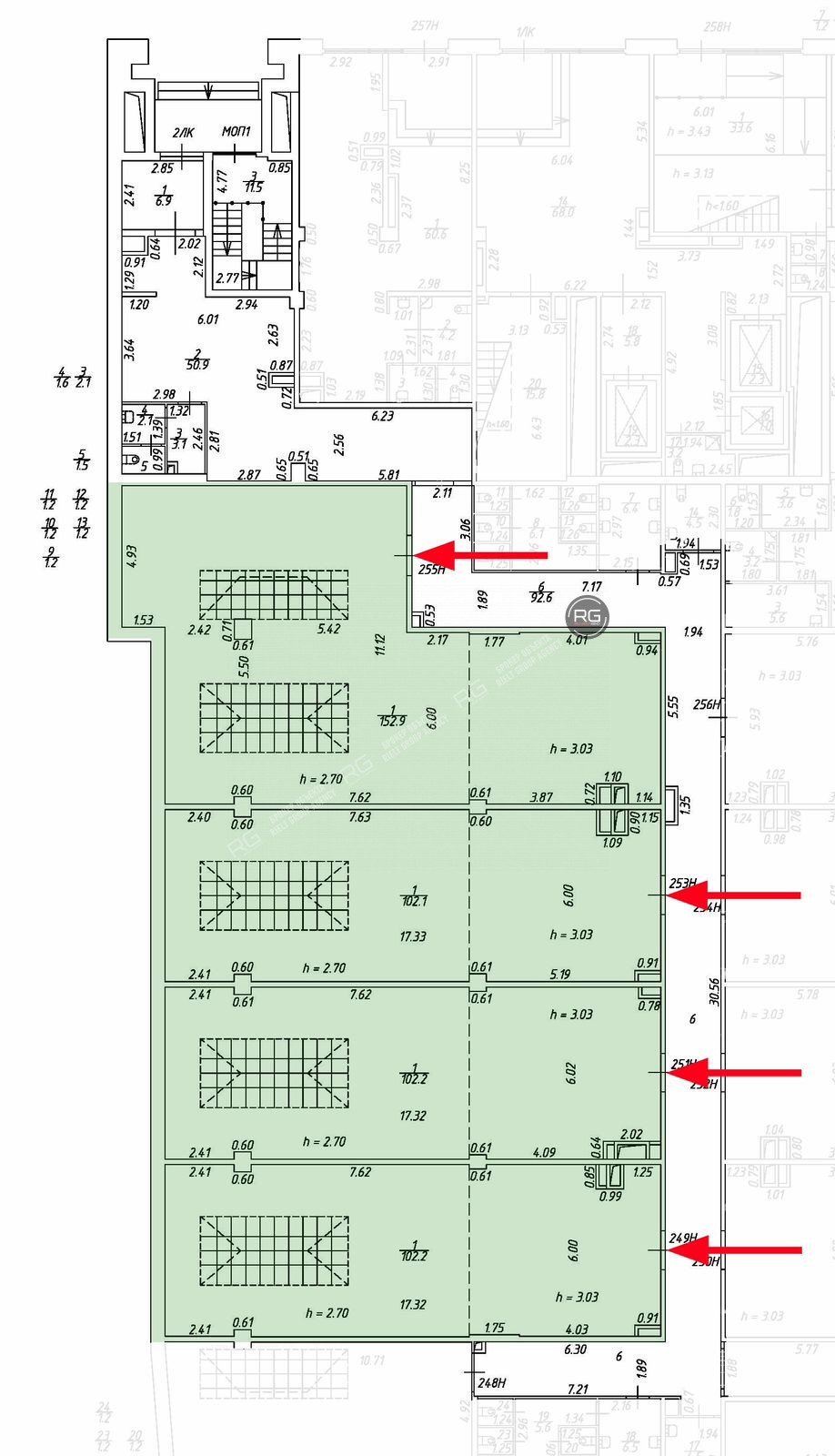 Миниатюра 7, Помещение в центре города, 459 м², Санкт-Петербург, Центральный район, 2-я Советская ул., д.4, литер Б